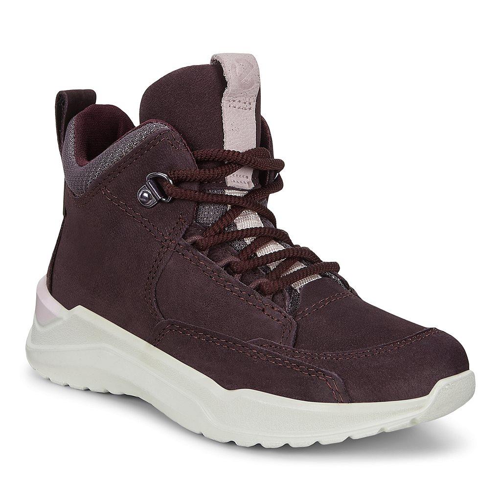 Ecco Intervene Girls Boots Purple Sale - India BPV-312546